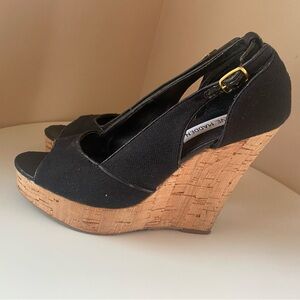 STEVE MADDEN Taytum Wedge Heel, 6
